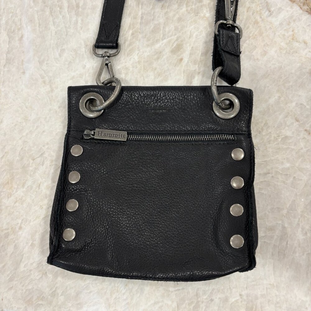 Hammitt little 'It' bag, the Tony Black Leather Crossover Bag
